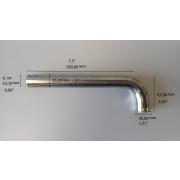 exhaust pipe 90°, 26mm (0,86") - photo 1