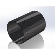 Carbon silencer pipe &Oslash; 50x1,5 L=65mm - photo 1