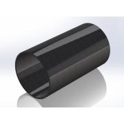 Carbon silencer pipe Ø 50x1,5 L=110mm - photo 1