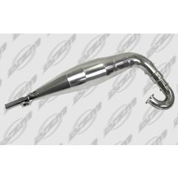 Exhaust system 50cc, RACING material stainless steel, equipped with manifold