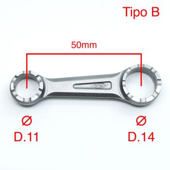 TYPE "B" connecting rod micro RC L. 50mm