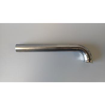 exhaust pipe 100°, 25.50mm (1")