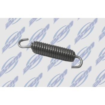 Stainless steel spring with swivel hooks (q.ty 1)